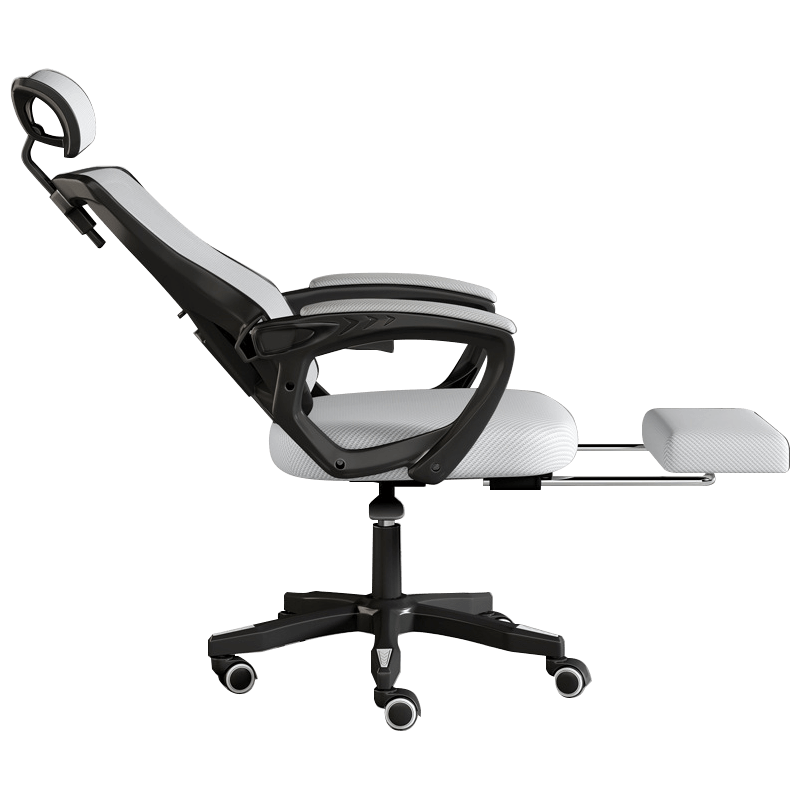 Reclining Ergonomic Office Chair Computer Chair with Footrest