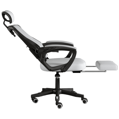 Reclining Ergonomic Office Chair Computer Chair with Footrest