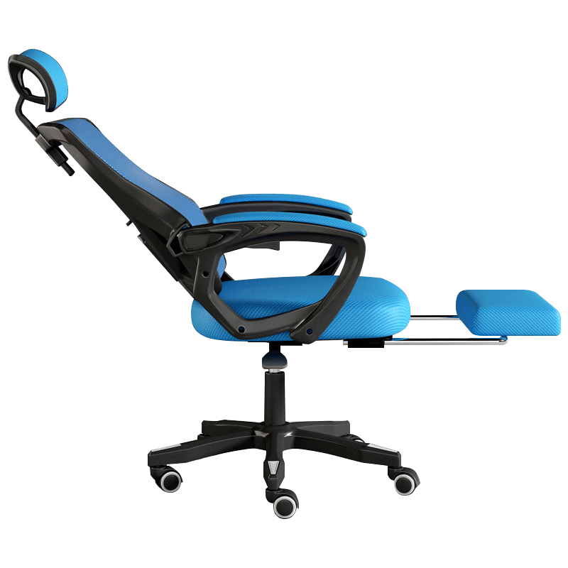 Reclining Ergonomic Office Chair Computer Chair with Footrest