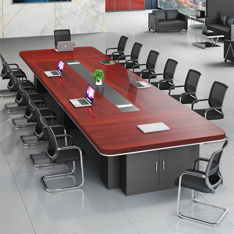 Fashionable Rectangular Conference Table Negotiation Table