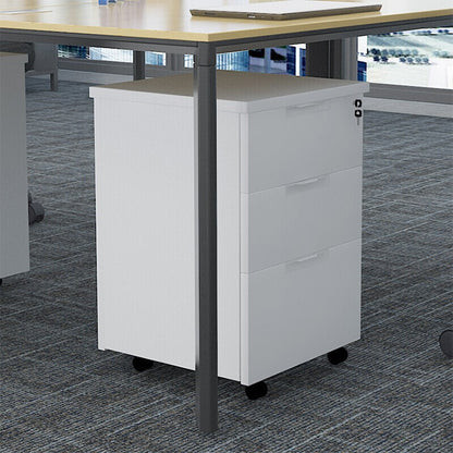 Mobile File Cabinet with Drawer