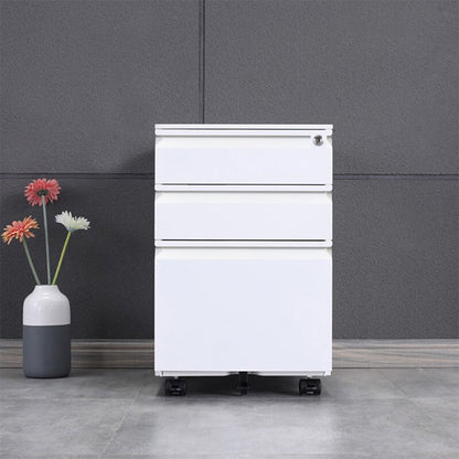 Mobile File Cabinet with Drawer